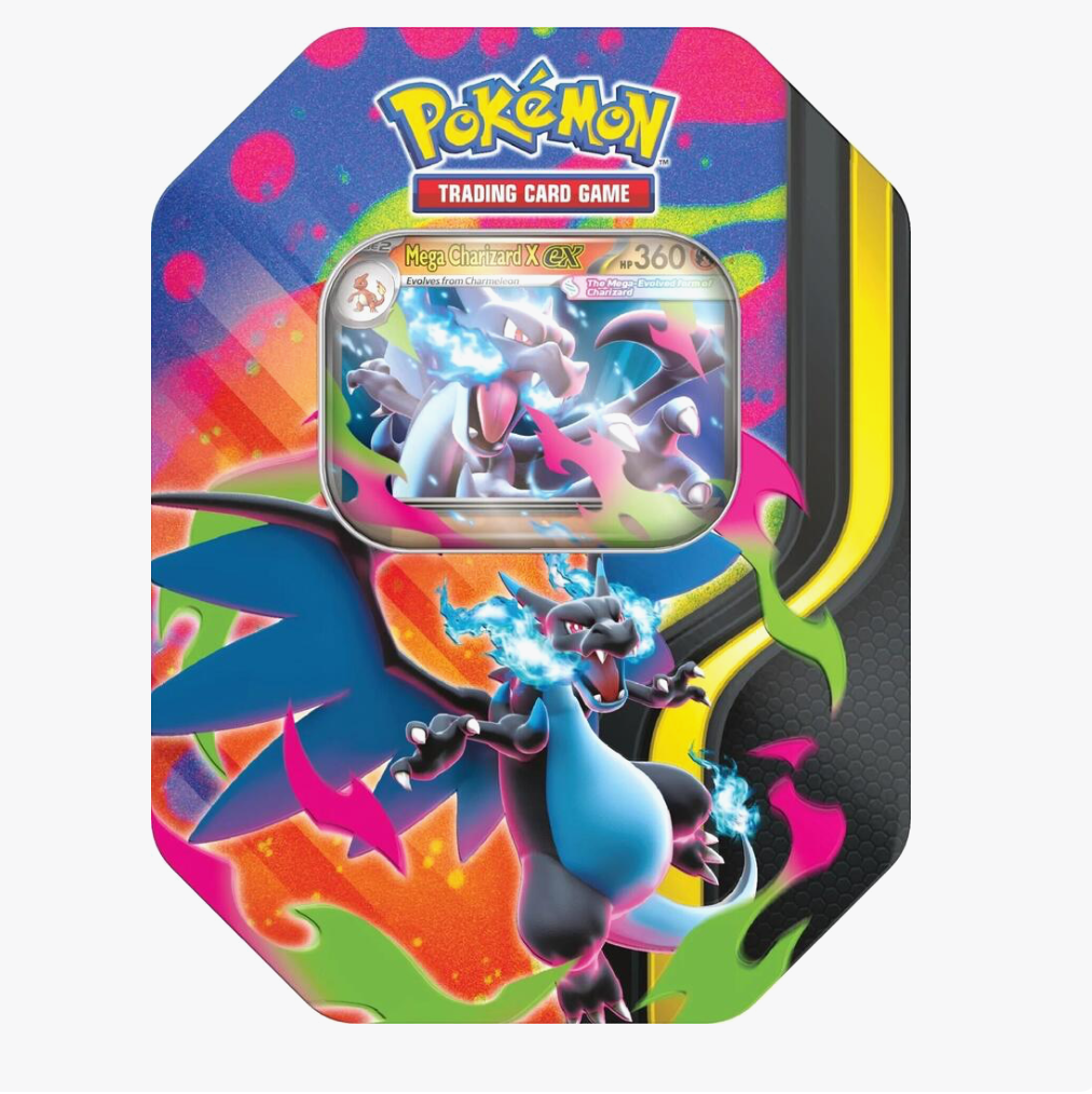 Charizard Mega X or Y Tin