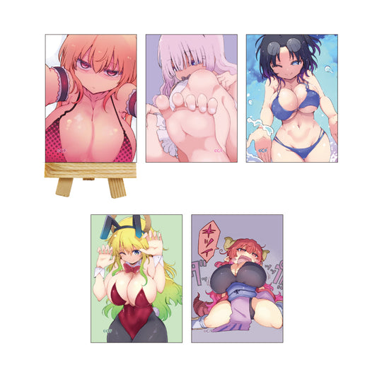 Ms. Kobayashi Dragon Maid Mini Canvas Boards (FULL SET)
