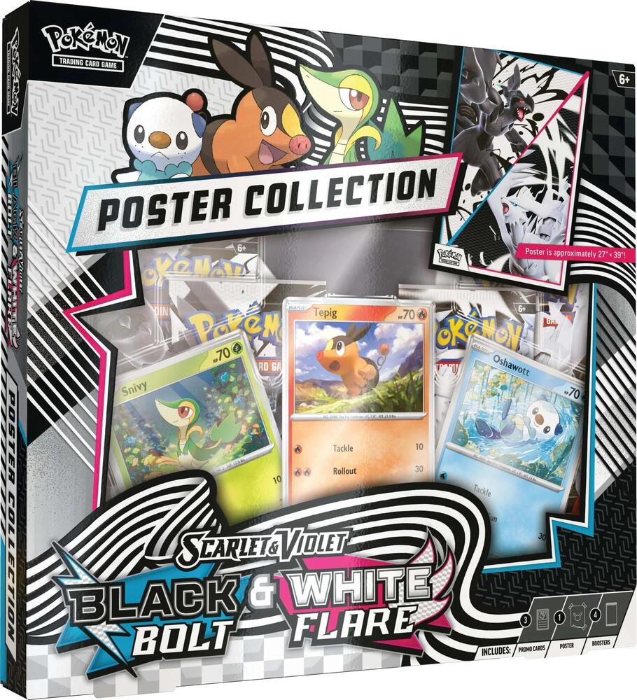 Unova Poster Collection: Black Bolt & White Flare