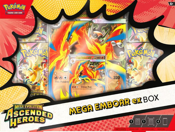 Ascended Heroes Mega Emboar Box