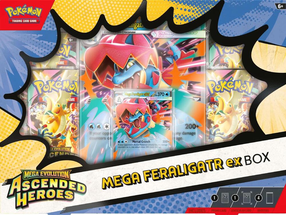 Ascended Heroes Mega Feraligatr Box