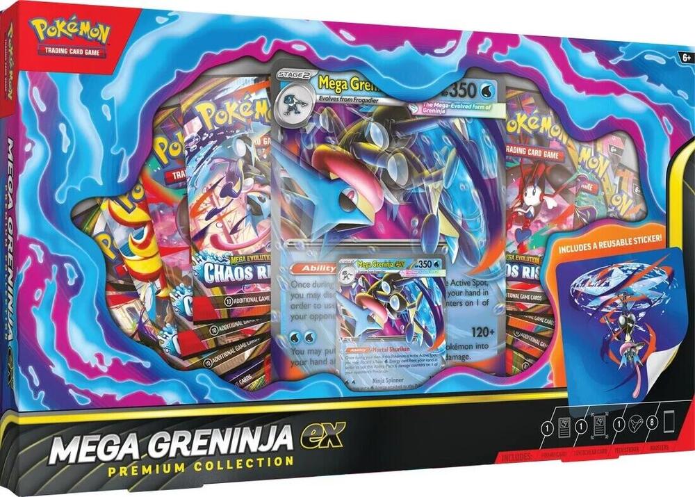Mega Greninja Ex Premium Collection Box