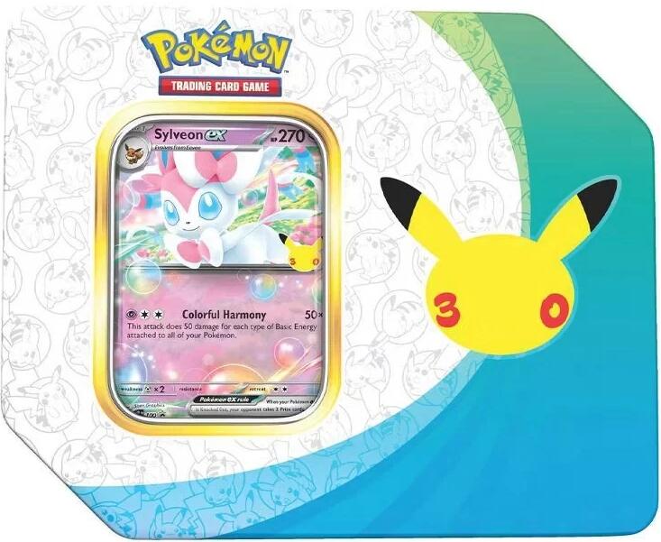 Sylveon Ex 30th Anniversary Tin