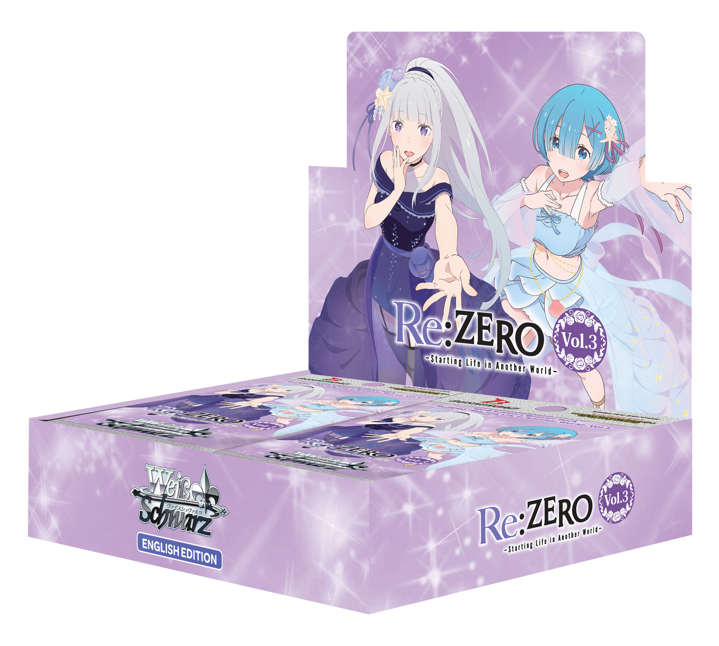 Re:Zero Weiss Schwarz Vol. 3 English Case!