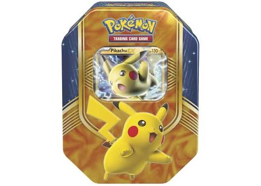 Pikachu Battle Hearts Tin SEALED